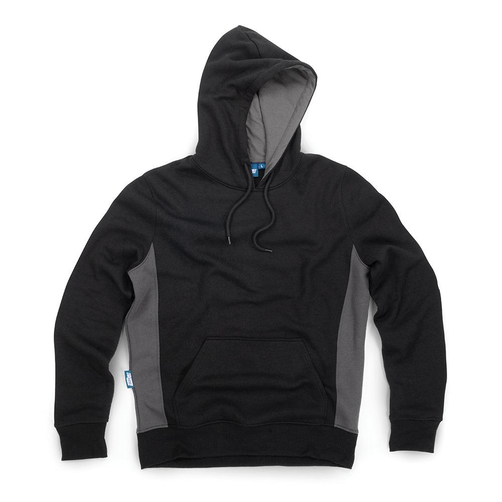 Tough Grit 2-Tone Hoodie Black / Charcoal