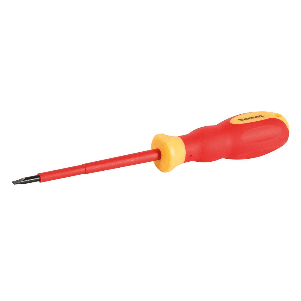 Silverline VDE Soft-Grip Electricians Screwdriver Slotted