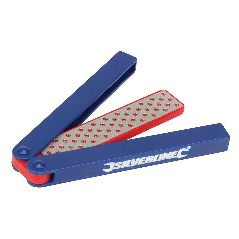 Silverline Folding Diamond Sharpeners - 0