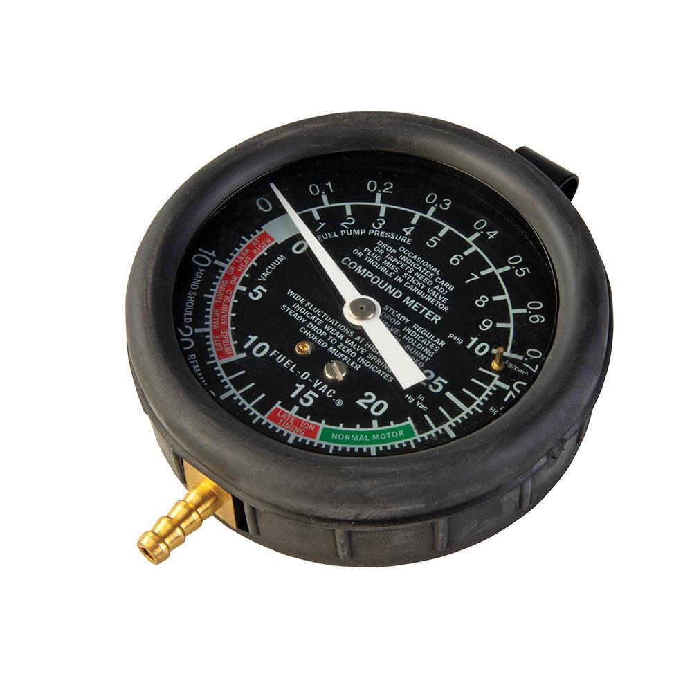 Silverline Vacuum & Fuel Pump Pressure Test Gauge