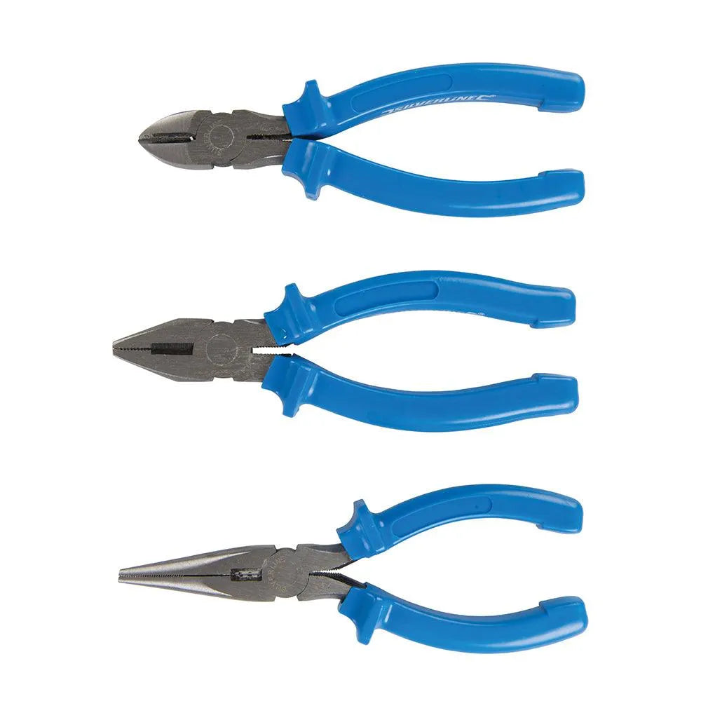 Silverline Pliers Set 3pce - 0