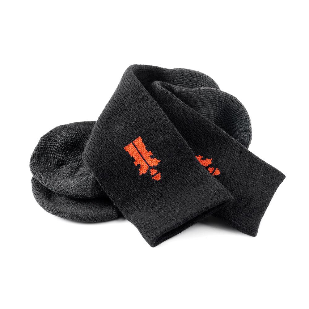 Scruffs Worker Socks Black 3pk - 0