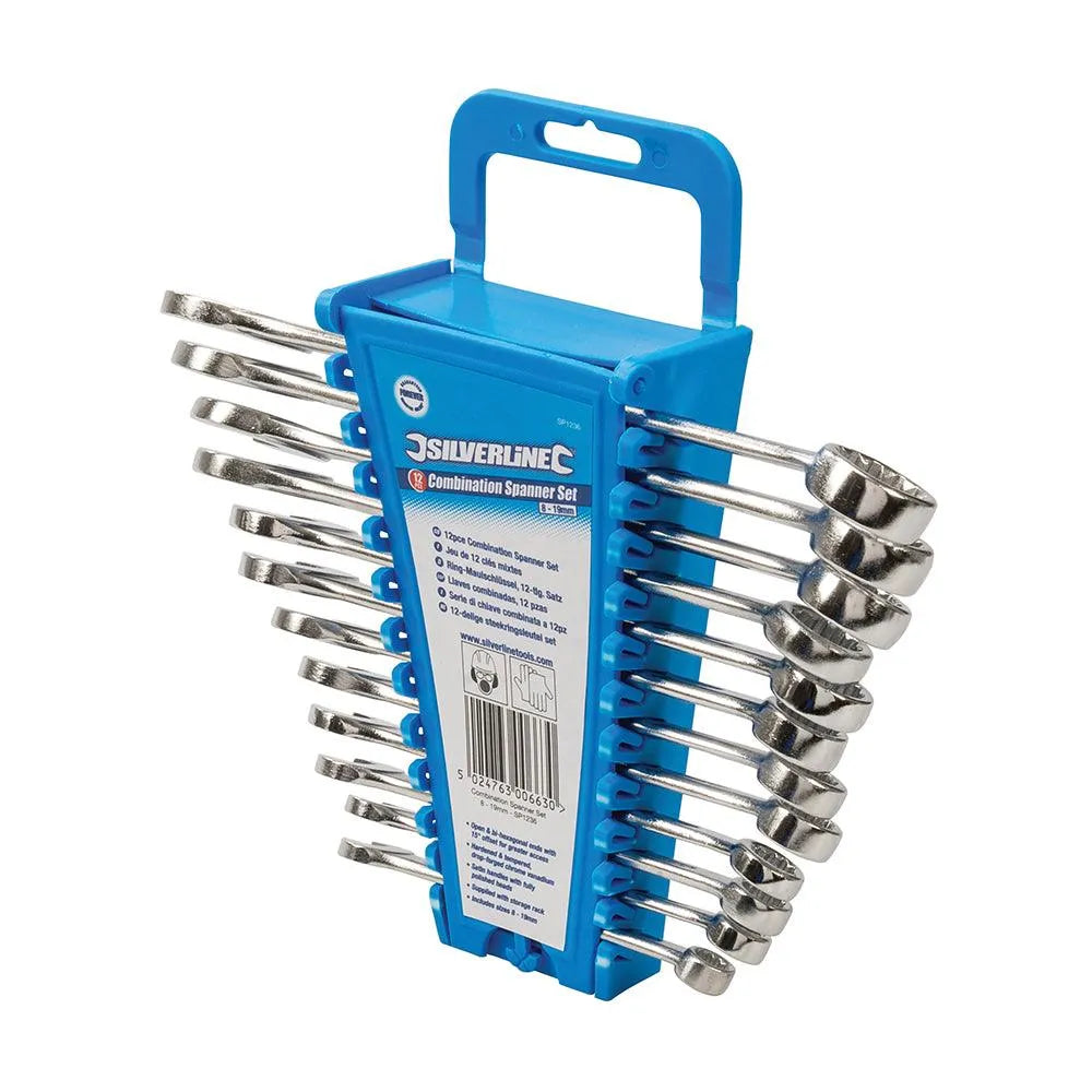 Silverline Combination Spanner Set 12pce