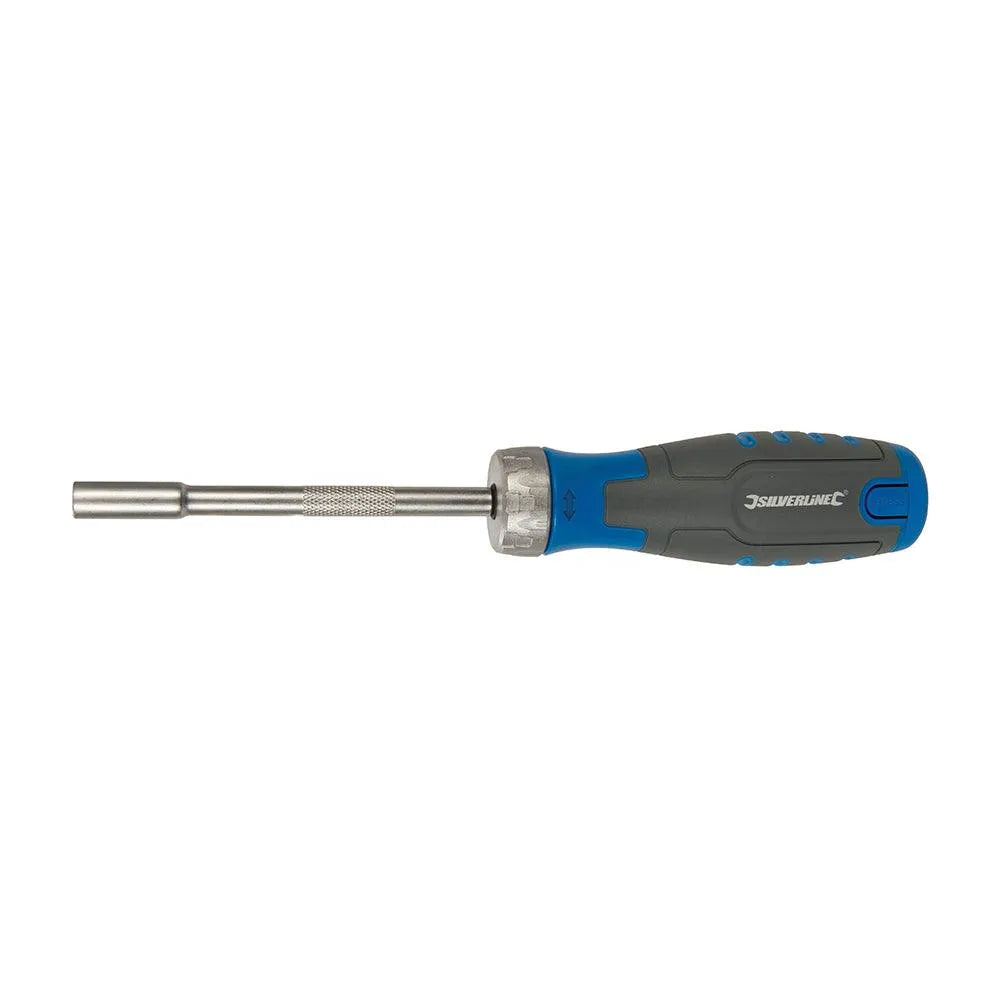 Silverline 12-in-1 Multi-Bit Ratchet Screwdriver - 0