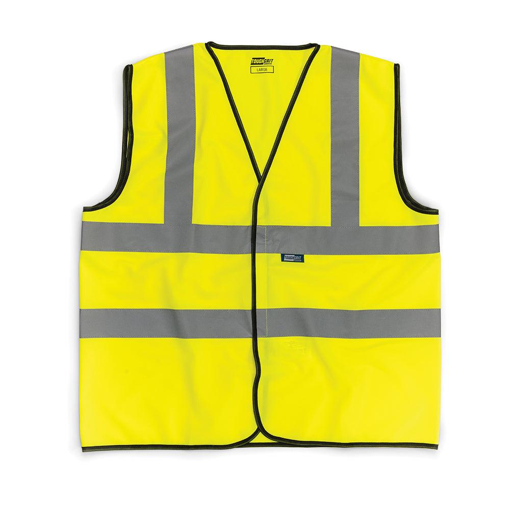 Tough Grit Hi-Vis Vest Yellow