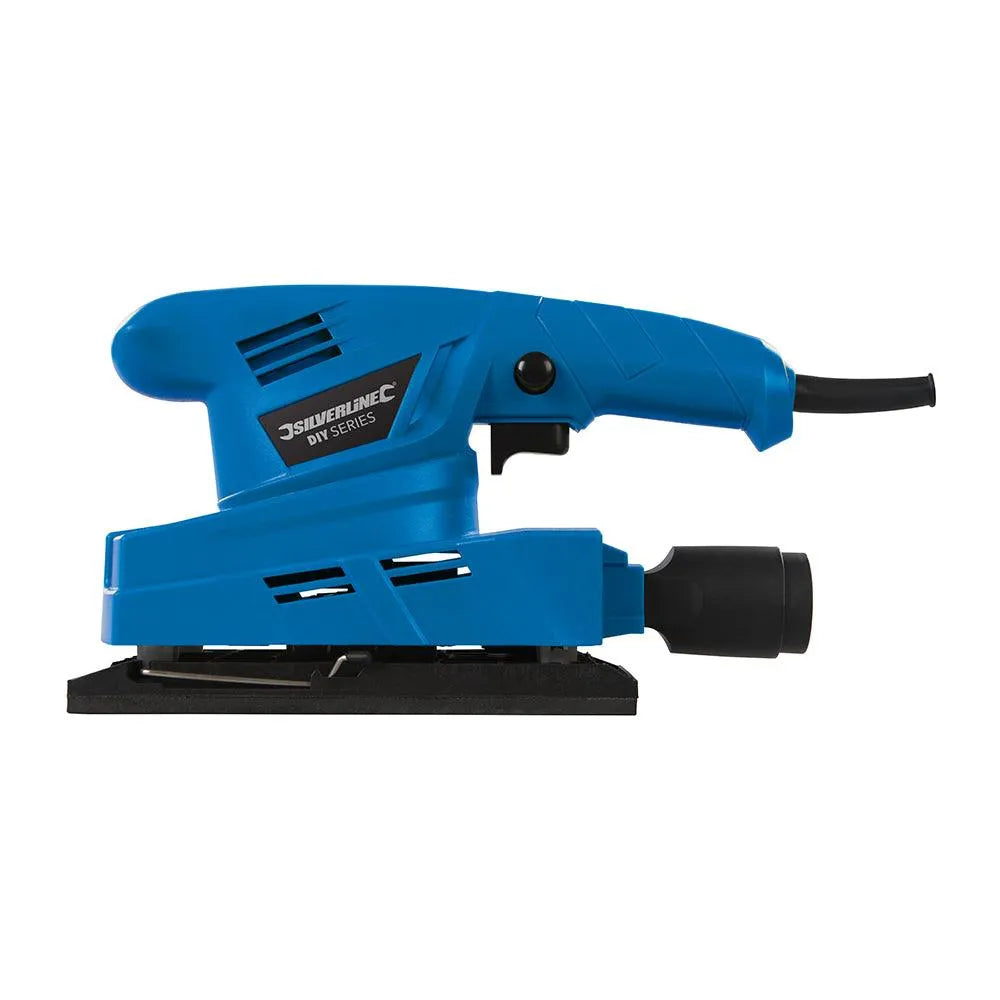 Silverline 135W Orbital Sander 1/3 Sheet - 0