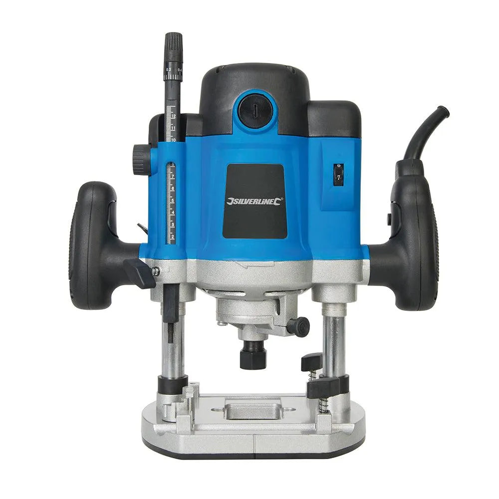 Silverline 2050W Plunge Router 1/2" - 0