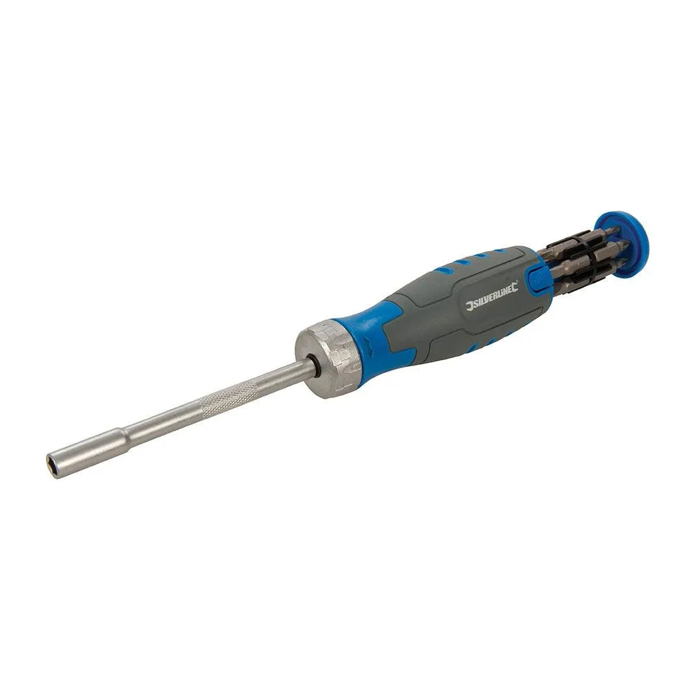 Silverline 12-in-1 Multi-Bit Ratchet Screwdriver