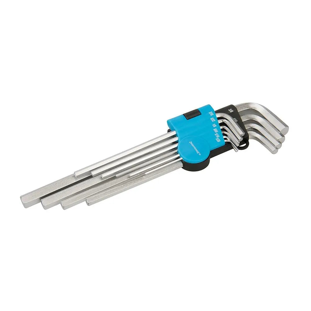 Silverline Expert Hex Key Imperial Set 10pce