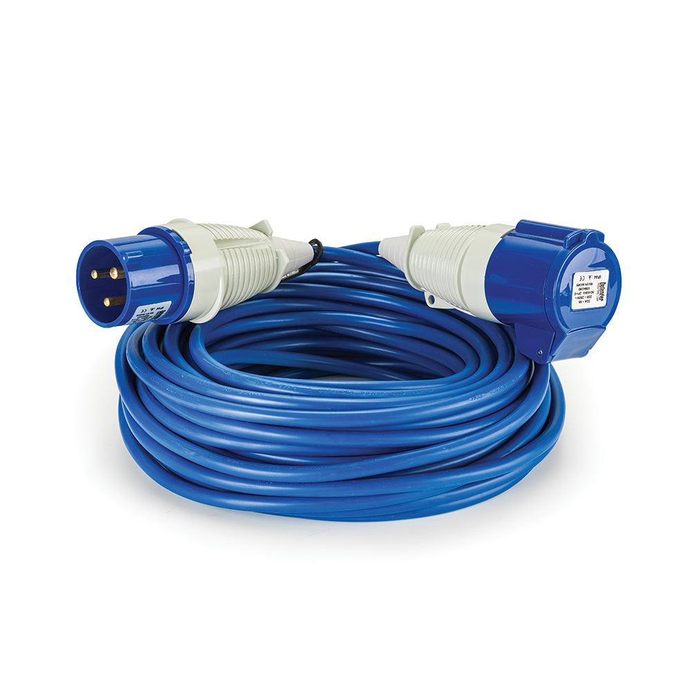 Defender Arctic Extension Lead Blue 2.5mm2 32A 25m