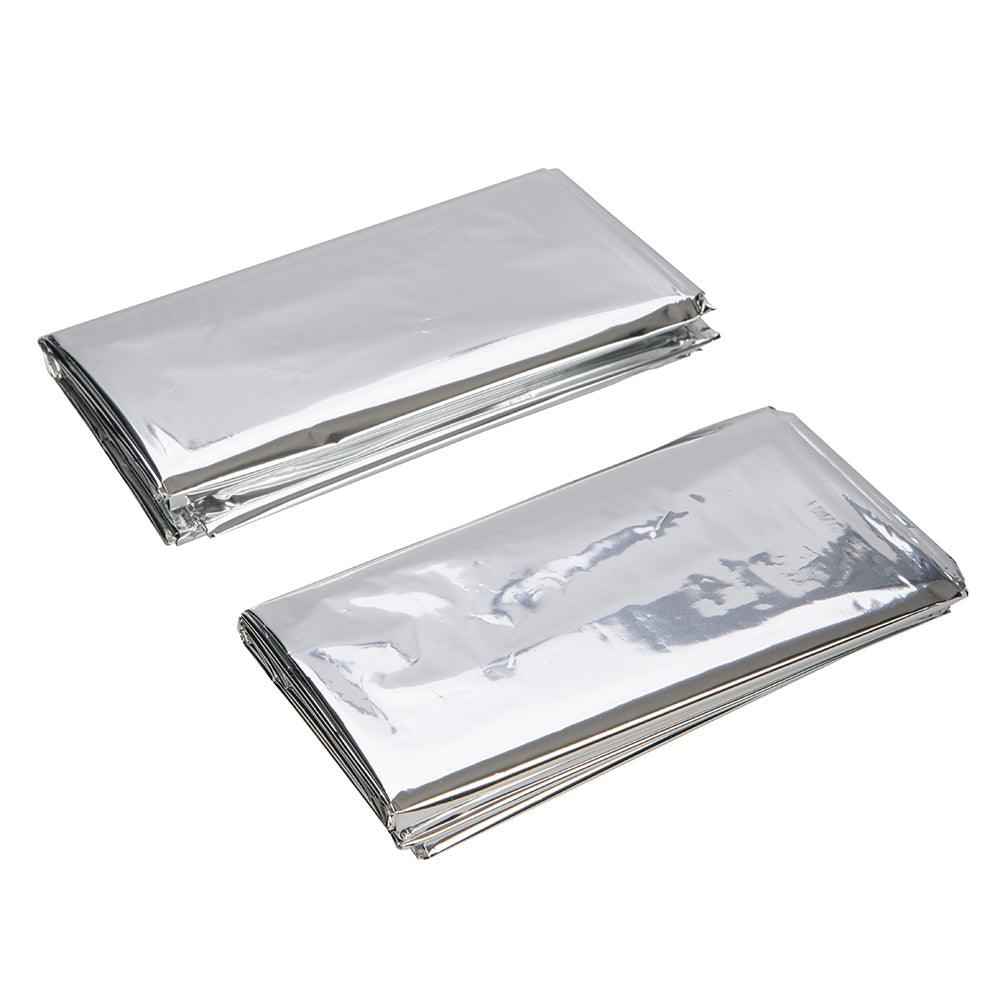 Silverline Emergency Foil Blanket 2pk