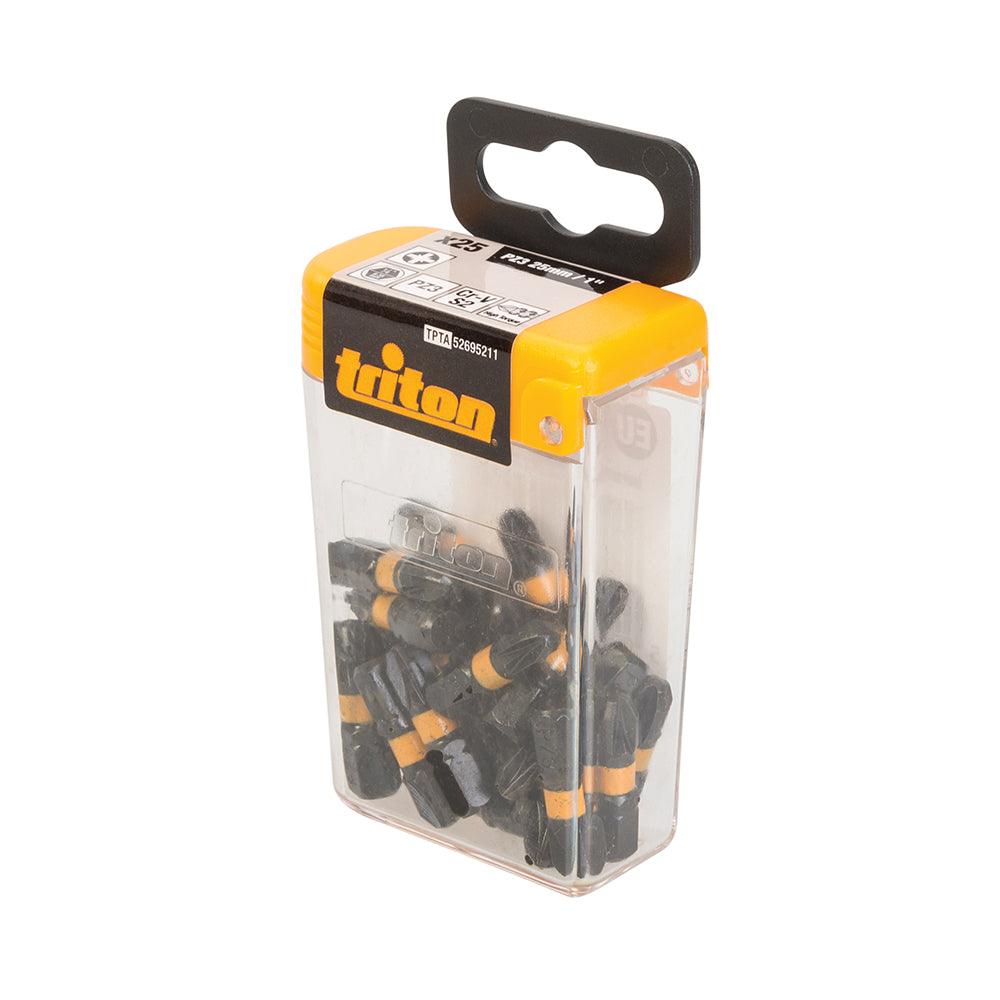 Triton Pozi Screwdriver Impact Bit 25pk