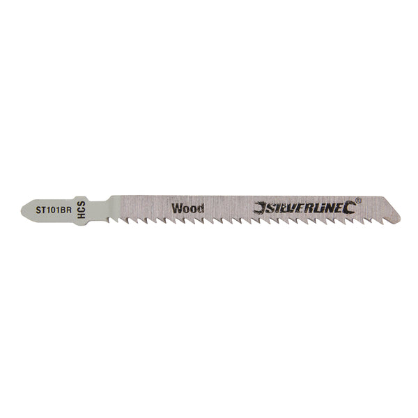 Silverline Jigsaw Blades for Wood 5pk