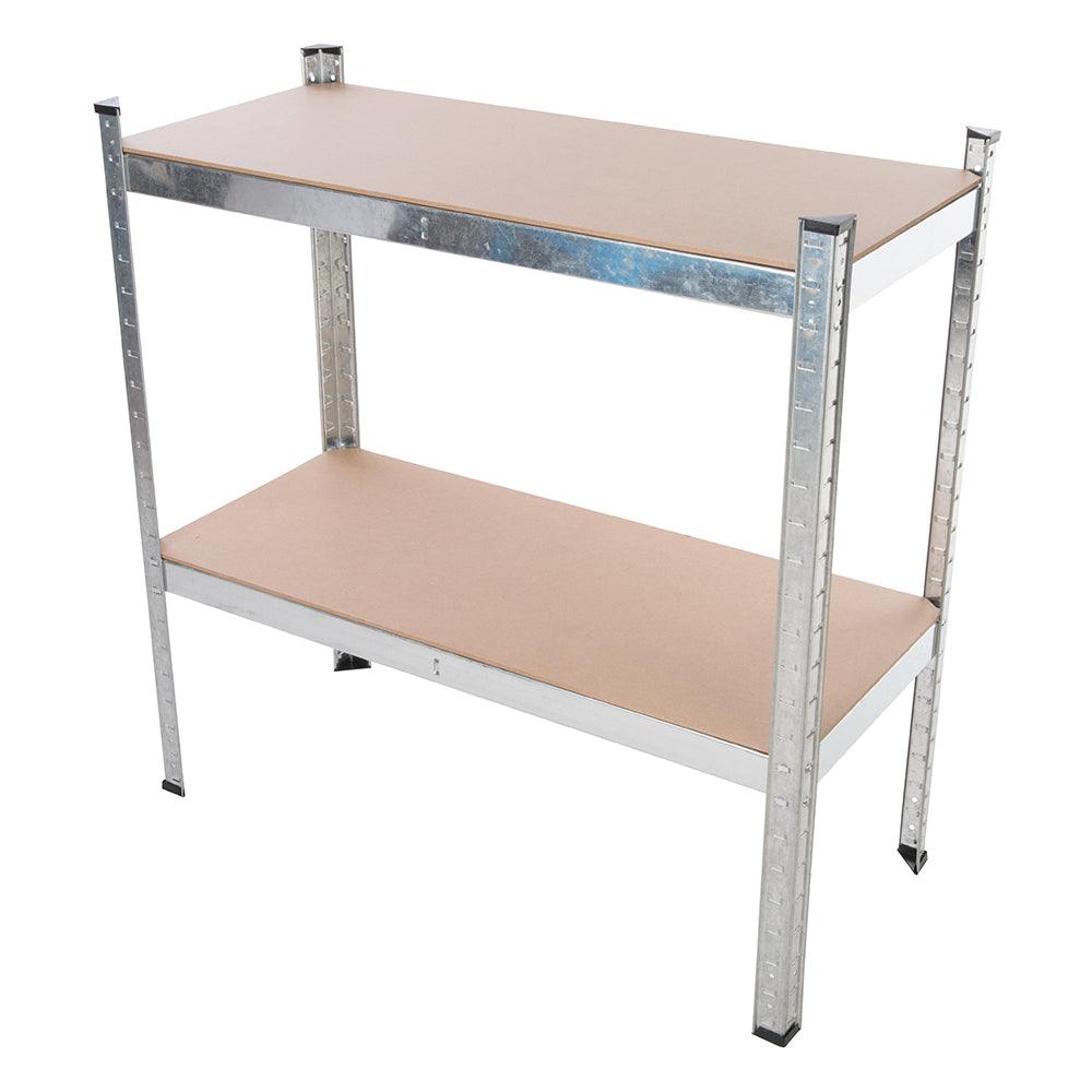 Silverline Boltless Freestanding Shelving Unit - 0