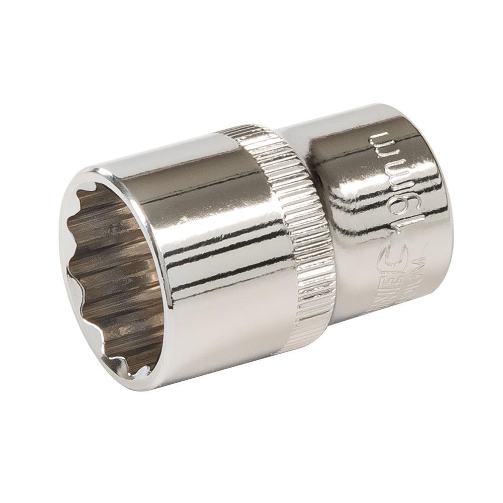 Silverline Socket 1/2" Drive 12pt Metric