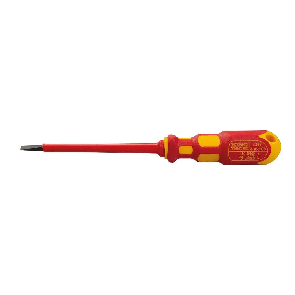 King Dick VDE Slotted Screwdriver - 0