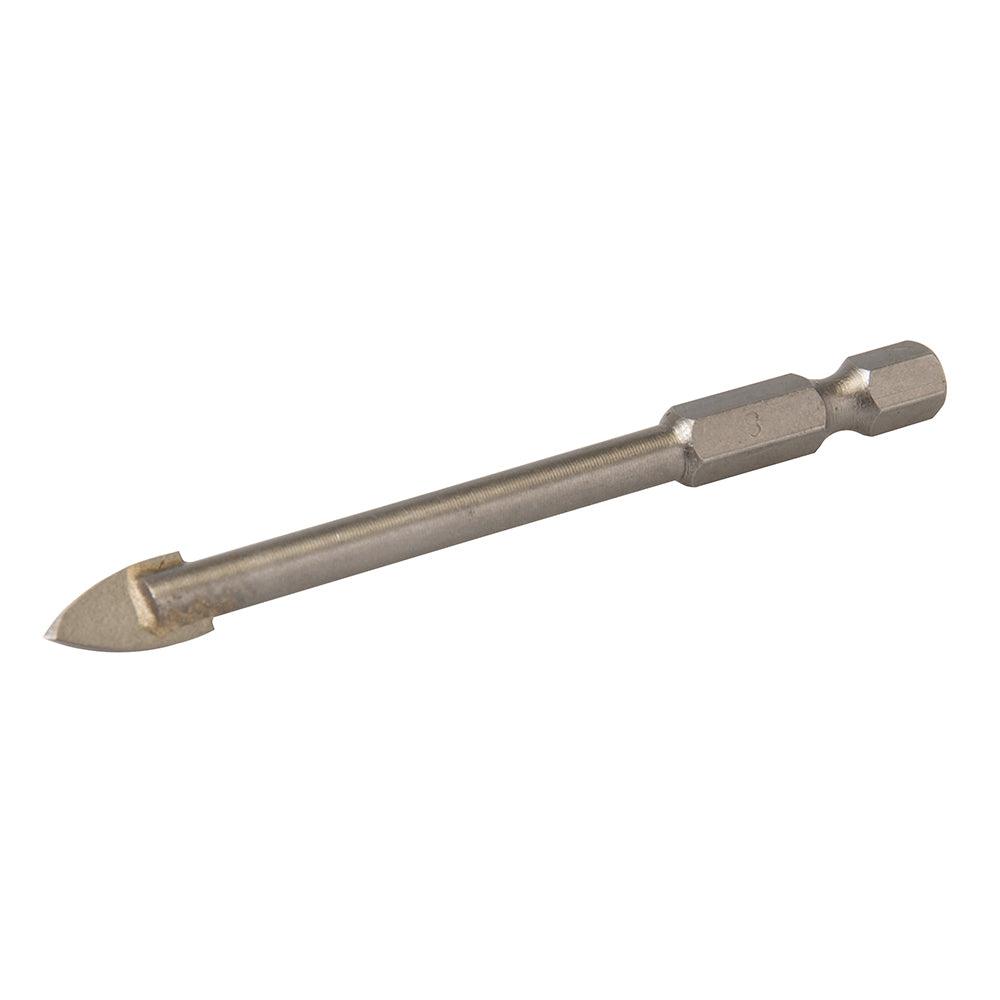 Silverline Tile & Glass Drill Bit Hex Shank