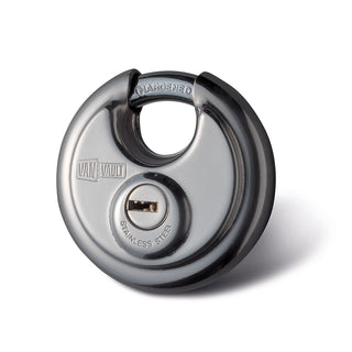 Van Vault Stainless Steel Disc Padlock