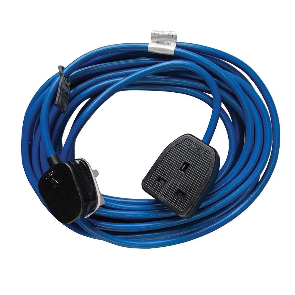 Defender Extension Lead Blue 1.5mm2 13A 10m - 0