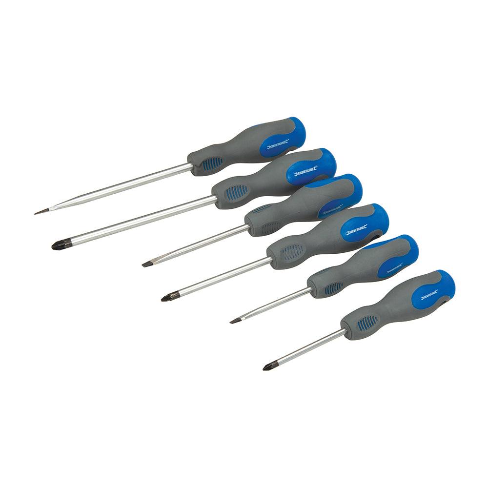 Silverline Soft-Grip Screwdriver Set 18pce