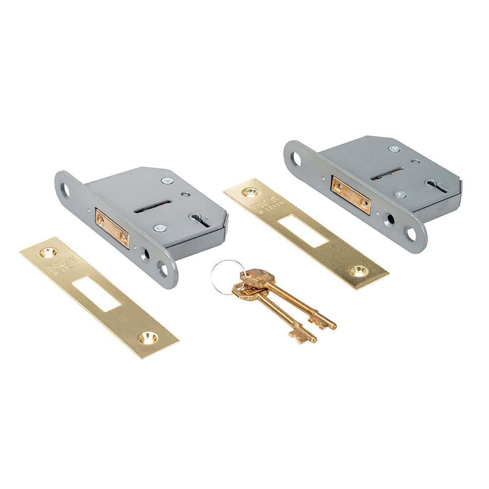 Van Vault 5 Lever Lock Keyed Alike 2pk - 0