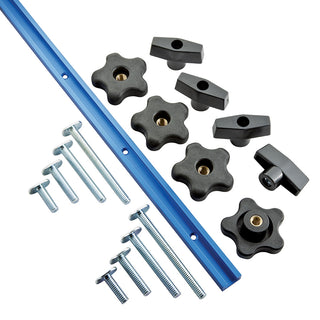 Rockler Universal T-Track Set 17pce