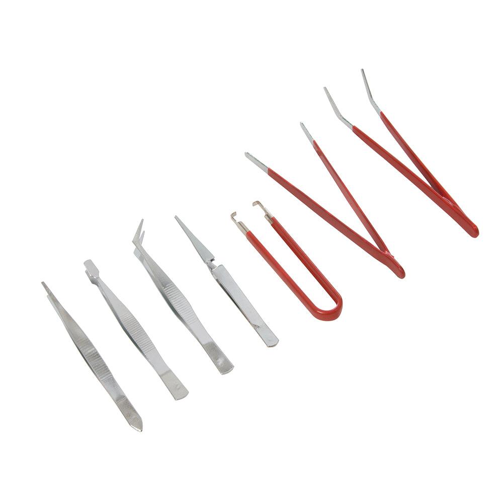 Silverline Tweezer Set 7pce