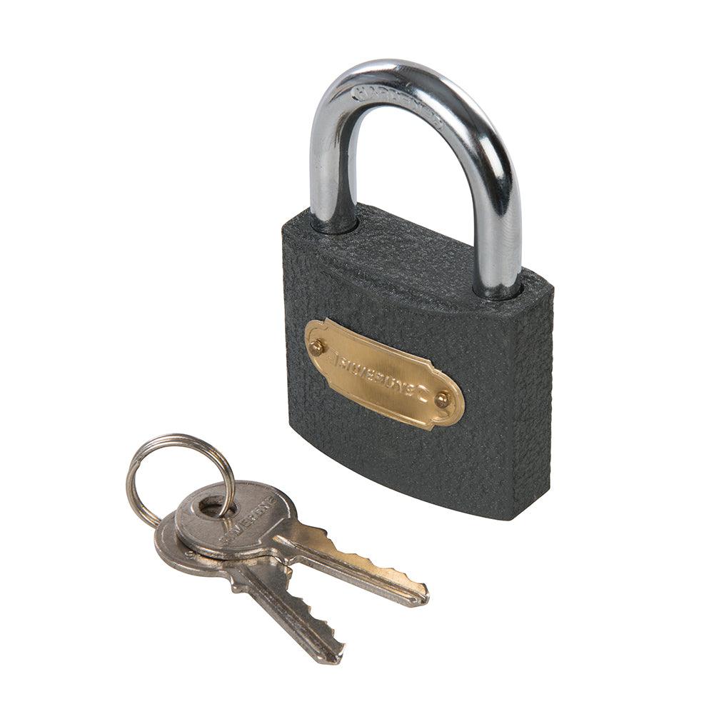 Silverline Iron Padlock Keyed Alike 6pk