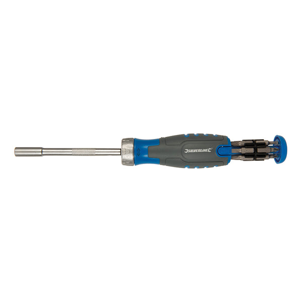 Silverline 12-in-1 Multi-Bit Ratchet Screwdriver