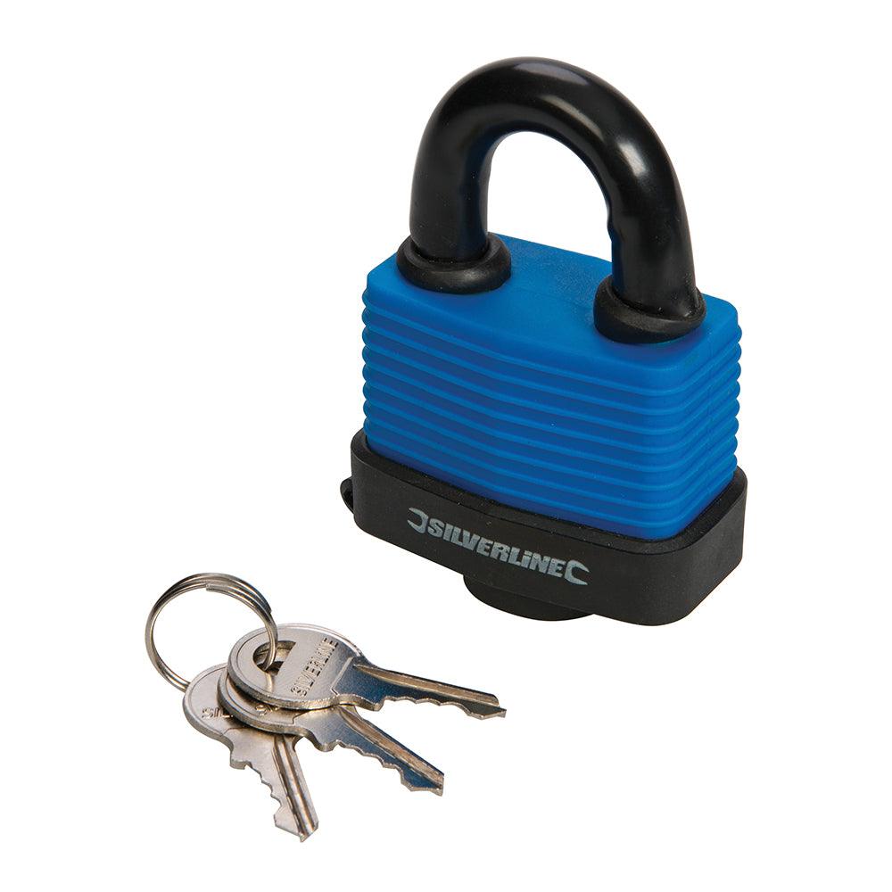 Silverline Weather-Resistant Padlock