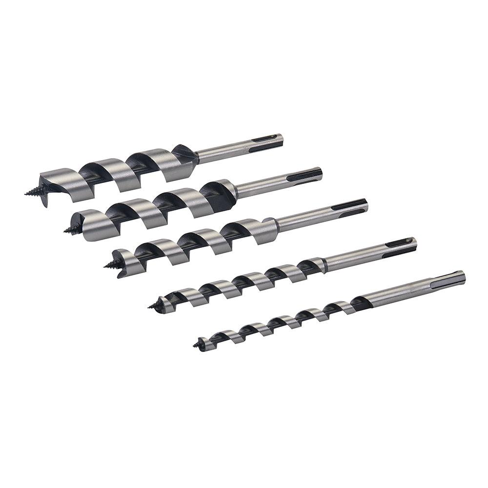 Silverline SDS Plus Auger Bit Set 5pce