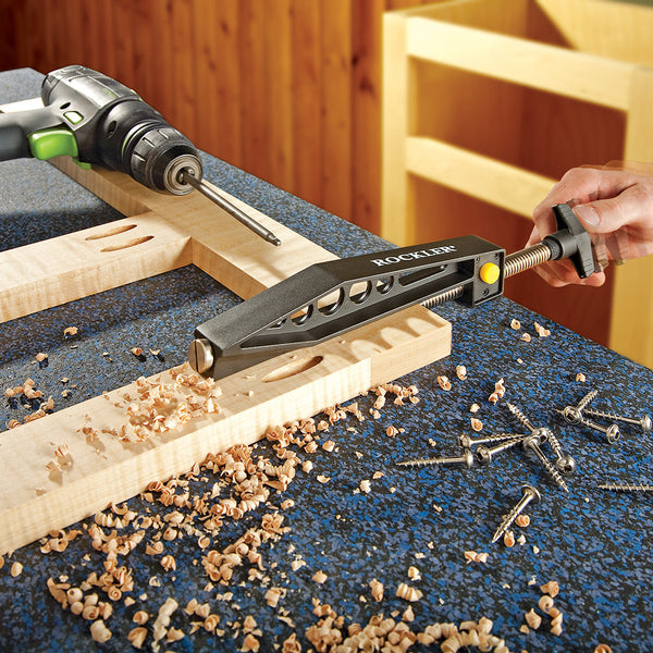 Rockler Quick-Release Pock-it Hole Clamp®