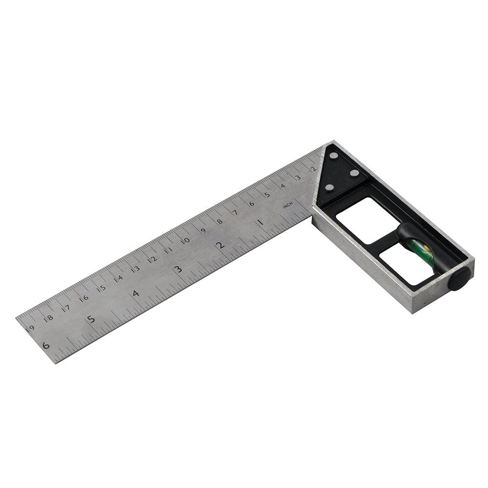 Silverline Tri & Mitre Square with Spirit Level