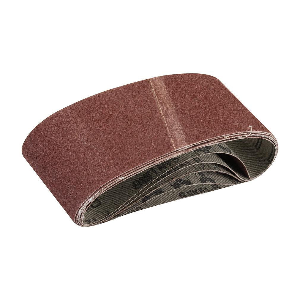 Silverline Sanding Belts 65 x 410mm 5pk