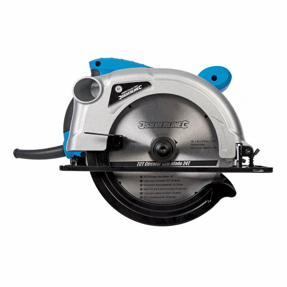 Silverline 1200W Circular Saw 185mm - 0