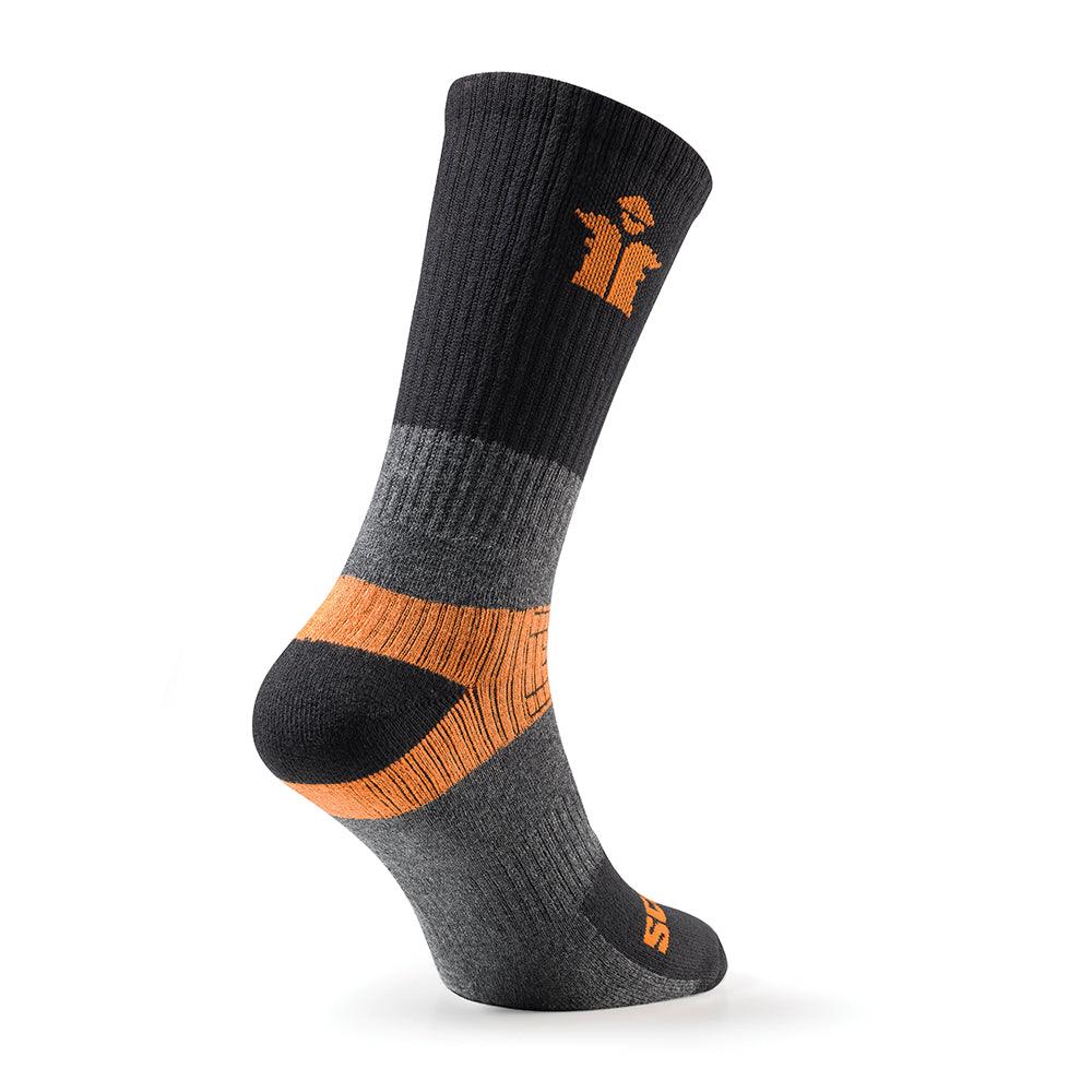 Scruffs Trade Socks Black 3pk