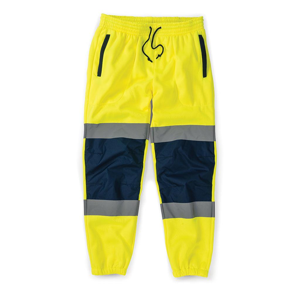 Tough Grit Hi-Vis 2-Tone Jogger Yellow/Navy