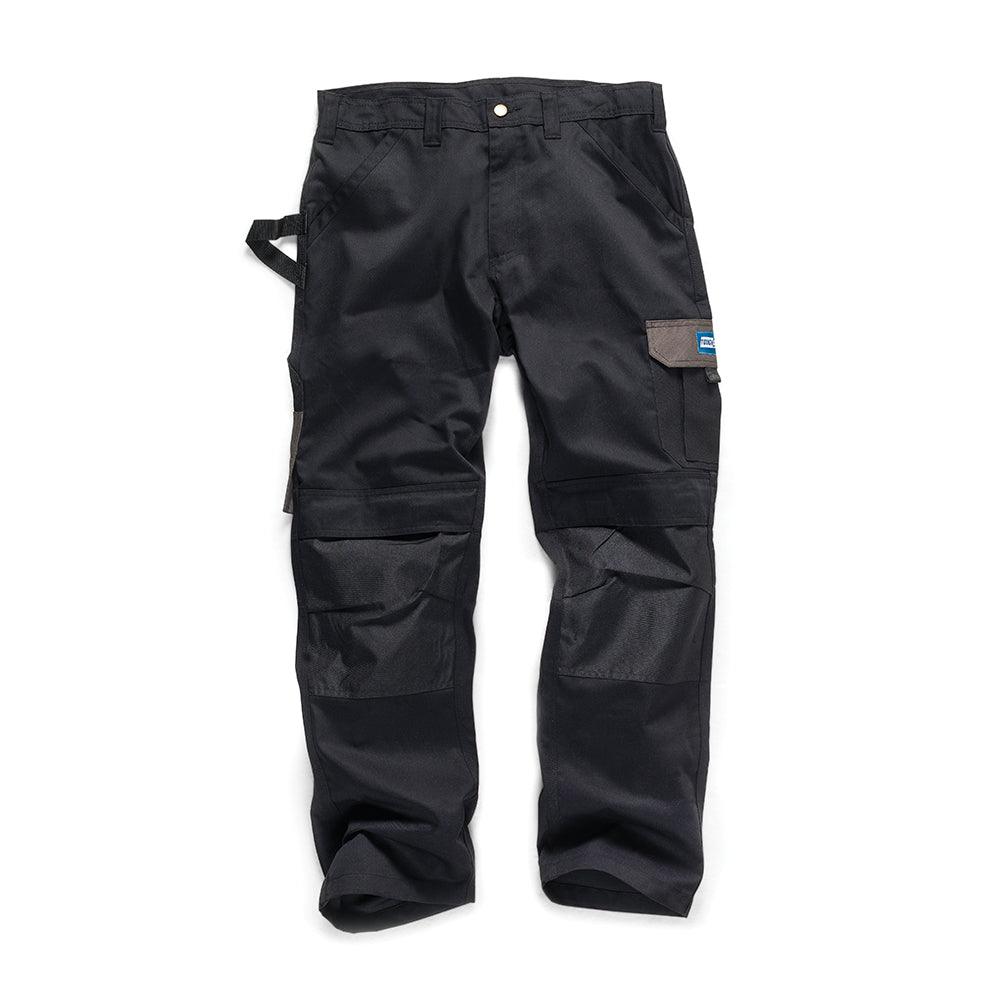 Tough Grit Work Trousers Black