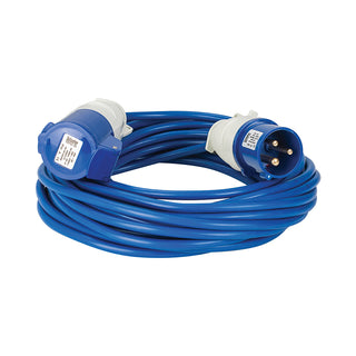 Defender Extension Lead Blue 2.5mm2 16A 14m