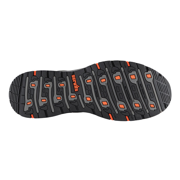 Scruffs Air Safety Trainer Black/Orange