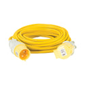 Defender Extension Lead Yellow 4mm2 32A 14m