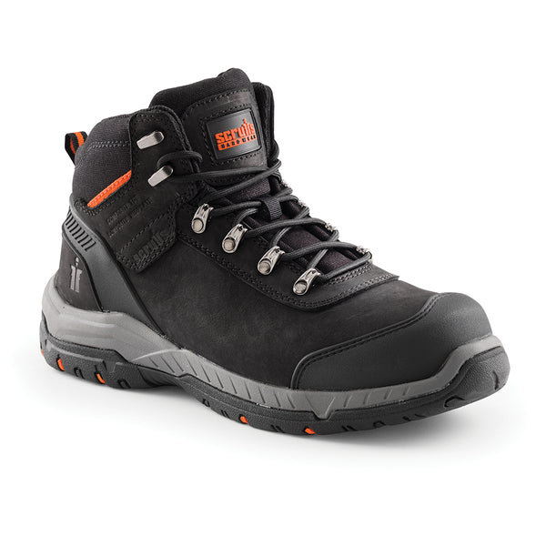 Scruffs Sabatan Safety Boots Black