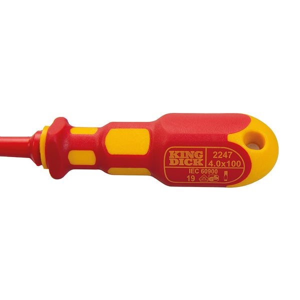 King Dick VDE Slotted Screwdriver