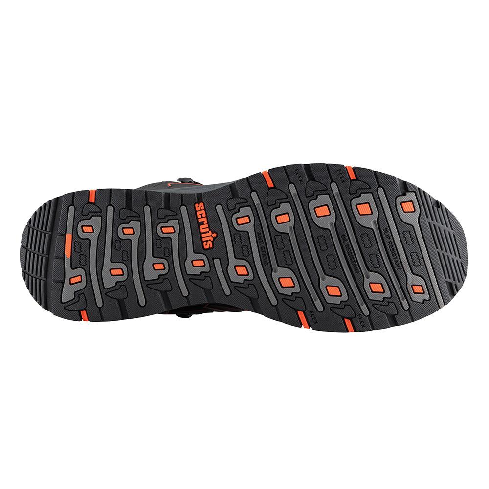 Scruffs Glide Safety Boot Black / Orange