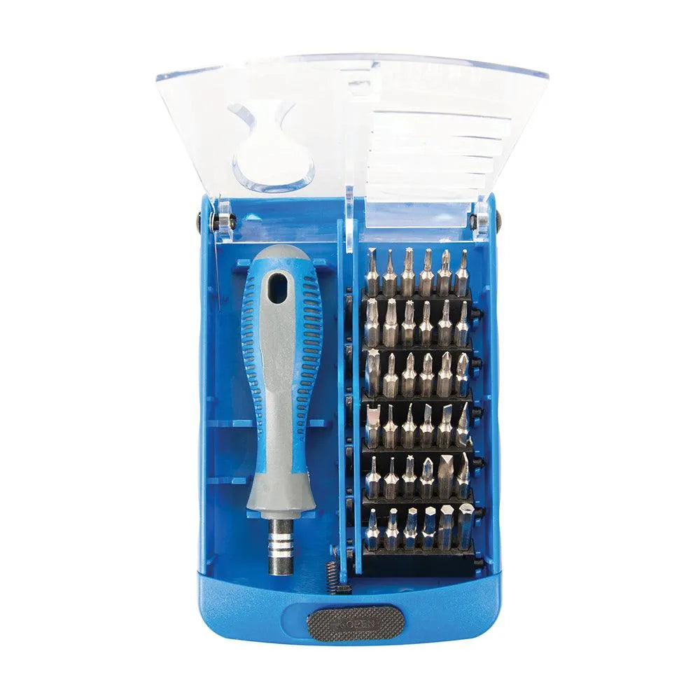 Silverline Precision Screwdriver Bit Set 37pce - 0