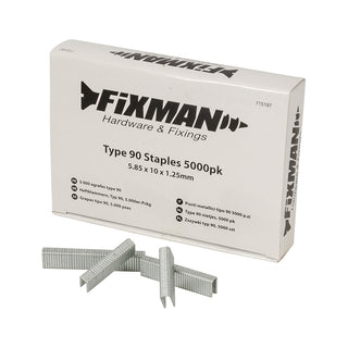 Fixman Type 90 Staples 5000pk