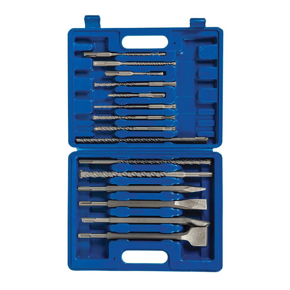 Silverline SDS Plus Masonry Drill & Steel Set 15pce