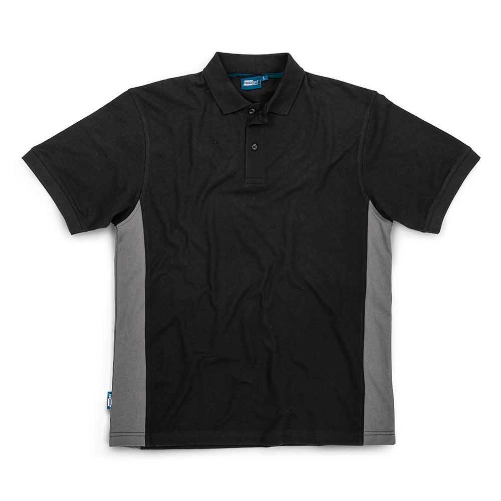 Tough Grit 2-Tone Polo Black / Charcoal