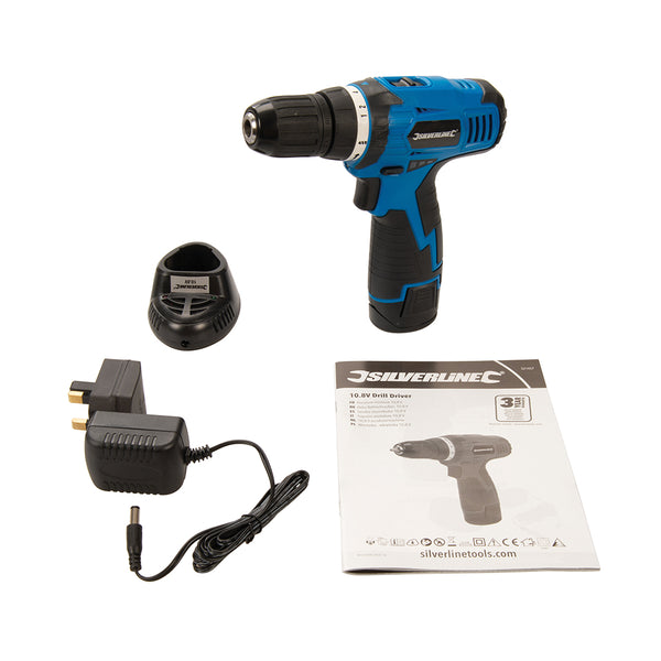 Silverline 10.8V Drill Driver