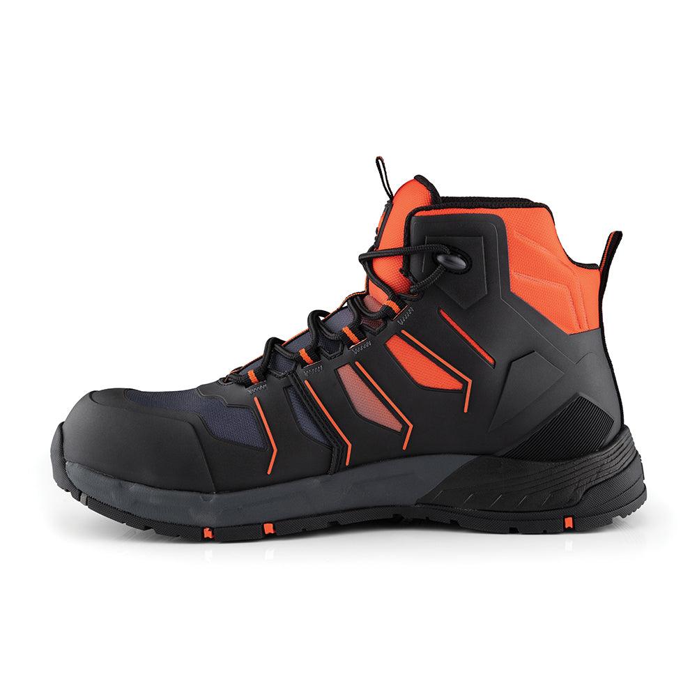 Scruffs Glide Safety Boot Black / Orange - 0